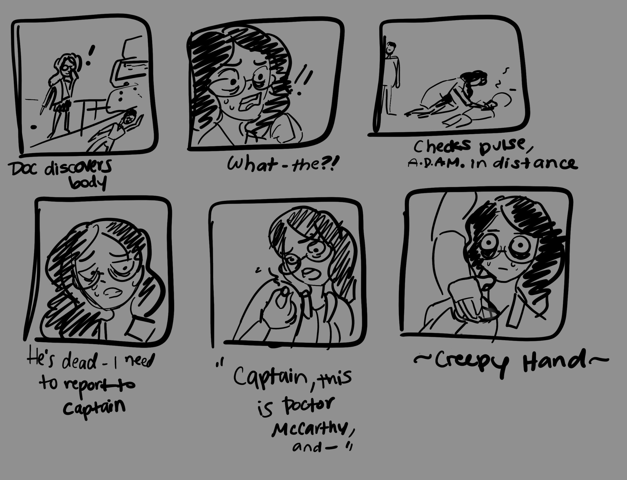 Project A.D.A.M. Storyboard